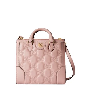 Mini-Henkeltasche aus GG Matelassé-Leder