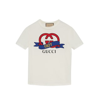 互扣式双G 1921 Gucci棉T恤