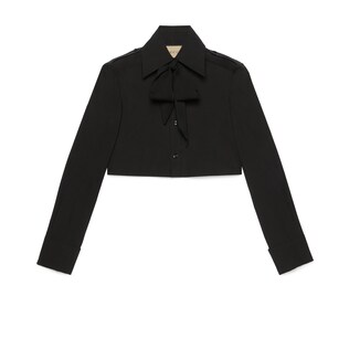 Cotton poplin shirt