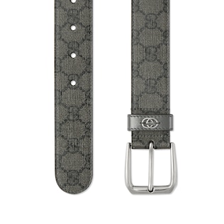 Belt with Interlocking G detail