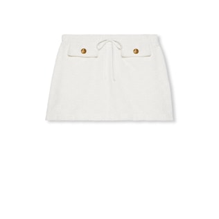 Jupe en jersey de coton GG