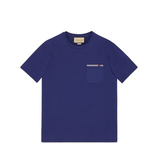 Cotton T-shirt with embroidery