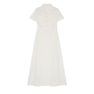 Cotton poplin dress