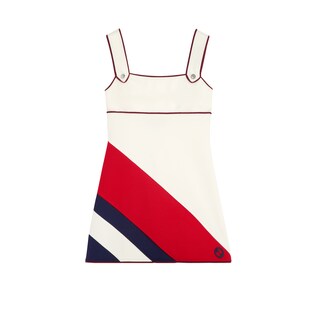 Robe en jersey avec broderie GG enlacés
