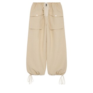 Cotton linen trouser