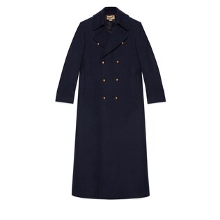 Felt wool coat
