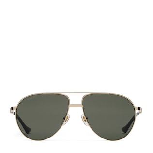 แว่นตากันแดด Aviator frame sunglasses