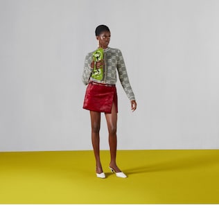 GG wool bouclé jacquard cardigan