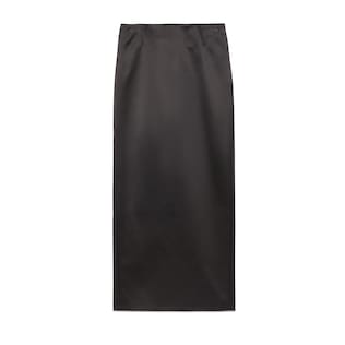 Silk skirt with Interlocking G