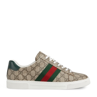 Gucci Ace Herrensneaker mit Web