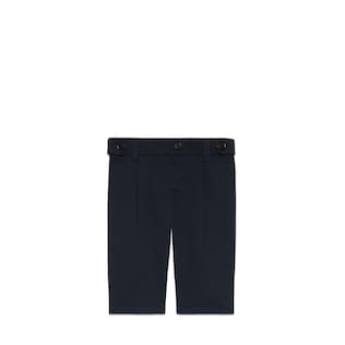 Baby stretch cotton pants with Web