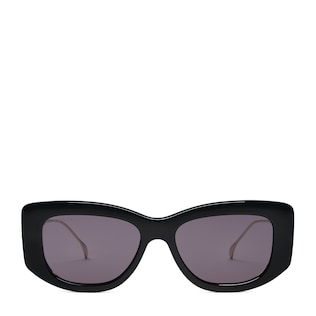 Rectangular frame sunglasses