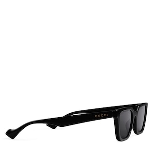 Rectangular-frame sunglases