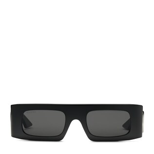 Rectangular-frame sunglasses