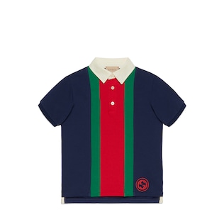 Children's cotton Web polo T-shirt
