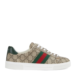 Gucci Ace Damensneaker mit Web