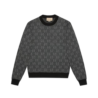 GG wool jacquard jumper