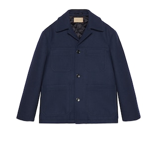 Wool jacket with Web