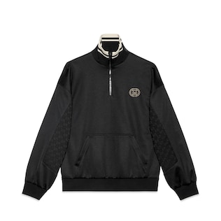 Veste à demi-zip en jersey technique