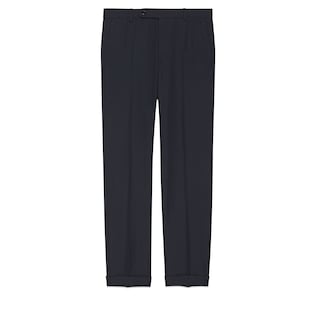 Wool twill pant