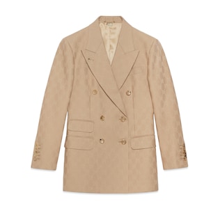 Blazer aus GG Wolljacquard