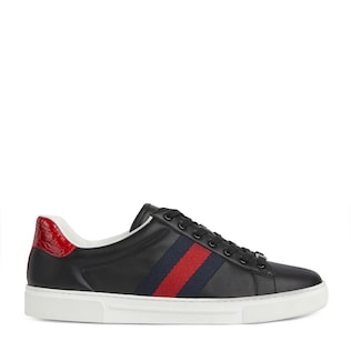 Men's Gucci Ace trainer with Web