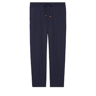 GG cotton canvas pant