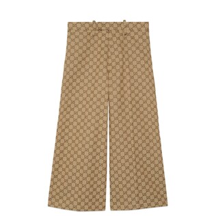 GG canvas trousers