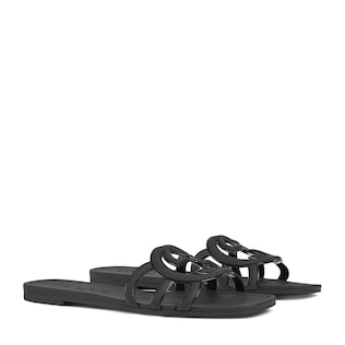 Women's Interlocking G slide sandal