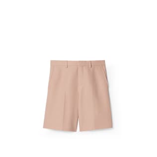 Wool mohair bermuda shorts