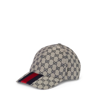 GG canvas baseball hat