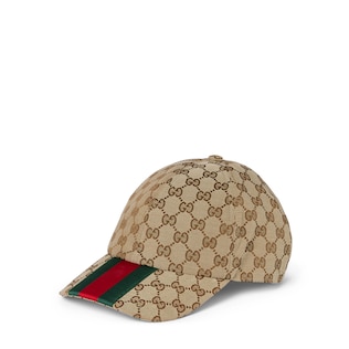GG canvas baseball hat