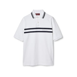 Cotton piquet polo shirt