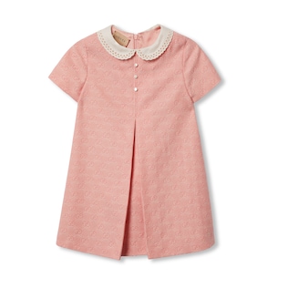 Children's GG wool flannel dress