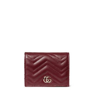 Cartera con tarjetero GG Marmont