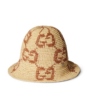 GG straw bucket hat