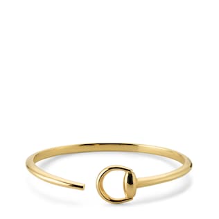 Bracelet-manchette avec motif Mors 18 carats