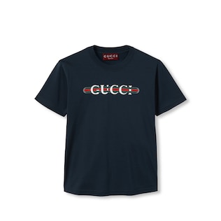 Camiseta de punto de algodón estampado