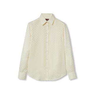 GG crêpe silk shirt