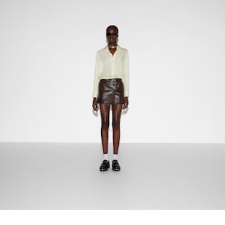 GG crêpe silk shirt