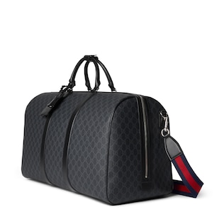 GG Black large duffle bag