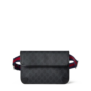 GG Black small belt bag