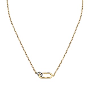 Collana a catena Gucci Link to Love 18 carati