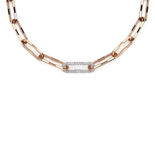 Gucci Link to Love diamond necklace