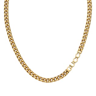 Chain necklace with Gucci script