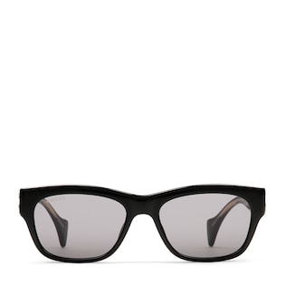 Rectangular frame sunglasses