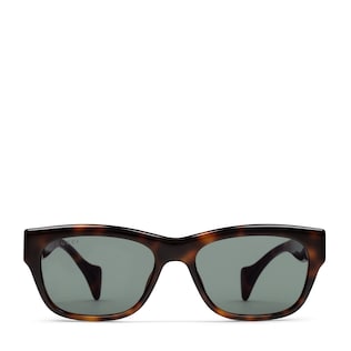 Rectangular frame sunglasses