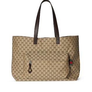 GG canvas maxi tote bag