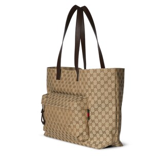 GG canvas maxi tote bag