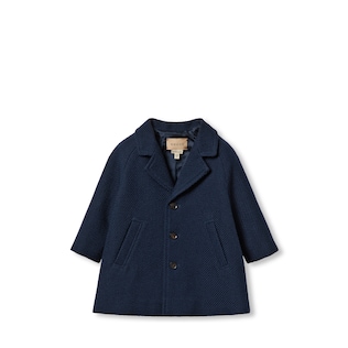 Baby wool coat with Web